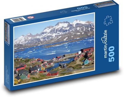 Tasiilaq - Grönland - Puzzle - 500 Teile