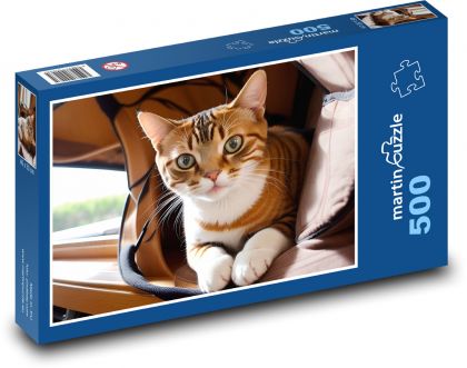 Wandkatze - Puzzle - 500 Teile