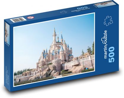 Disneyland Šanghaj - Puzzle 500 dielikov, rozmer 46x30 cm 