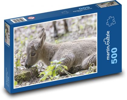 Kozorožec mláďa - Puzzle 500 dielikov, rozmer 46x30 cm 