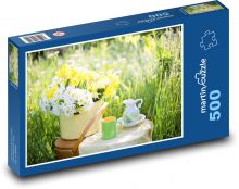 Sedmokrásky - letné kvety Puzzle 500 dielikov - 46 x 30 cm