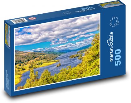 Škótsko - krajina - Puzzle 500 dielikov, rozmer 46x30 cm 