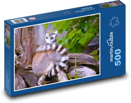 Lemur - Puzzle of 500 pieces, size 46x30 cm 