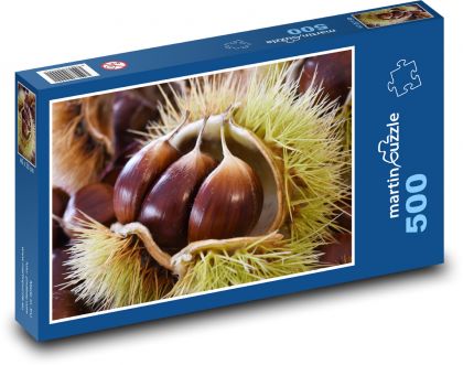 Chestnuts - Puzzle of 500 pieces, size 46x30 cm 
