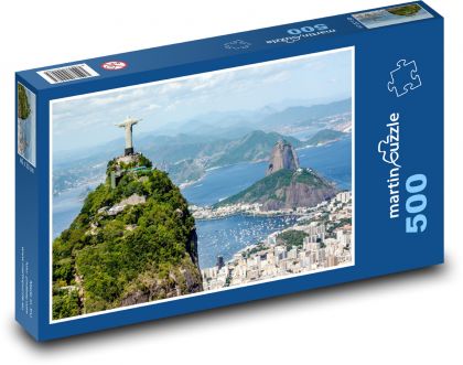 Brazylia - Rio - Puzzle 500 elementów, rozmiar 46x30 cm