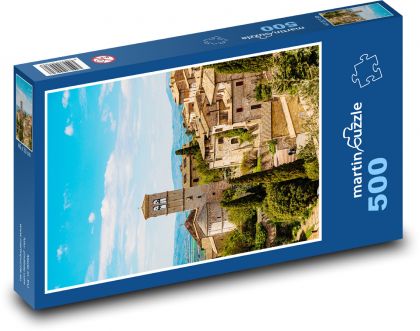 Miasto Asyż - Włochy - Puzzle 500 elementów, rozmiar 46x30 cm