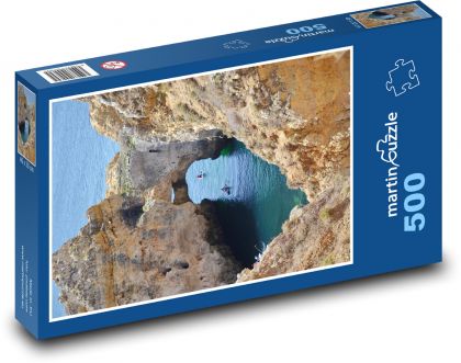 Coast - rocks - Puzzle of 500 pieces, size 46x30 cm 