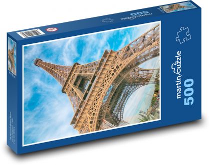 Eiffel Tower - Paris - Puzzle of 500 pieces, size 46x30 cm 