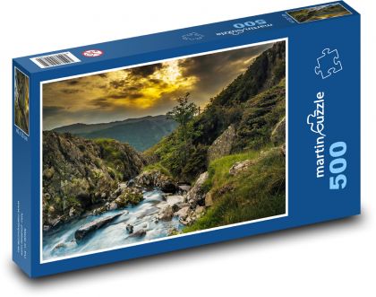 Vodopád - Puzzle 500 dielikov, rozmer 46x30 cm 