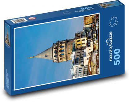 Galata Tower, Istanbul - Puzzle of 500 pieces, size 46x30 cm 