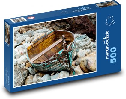 Verlassenes Schiff - Puzzle - 500 Teile