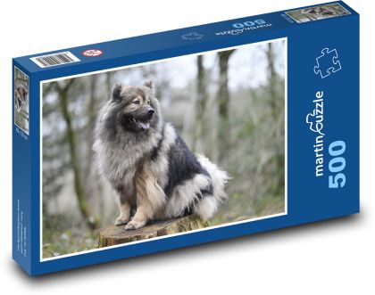 Eurasier - pes - puzzle 500 dílků