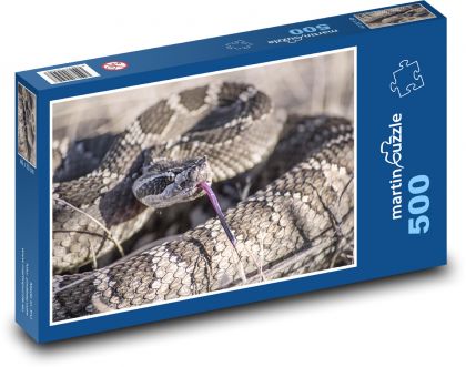 Rattlesnake - Puzzle of 500 pieces, size 46x30 cm 