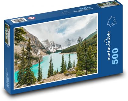 Hory - řeka - puzzle 500 dílků