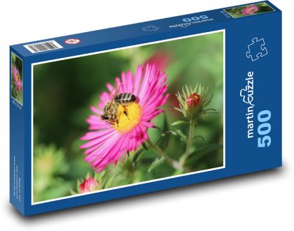 Astra - bee - Puzzle of 500 pieces, size 46x30 cm 