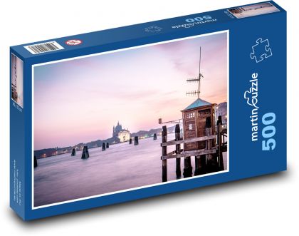 Venice Sunset - Puzzle of 500 pieces, size 46x30 cm 