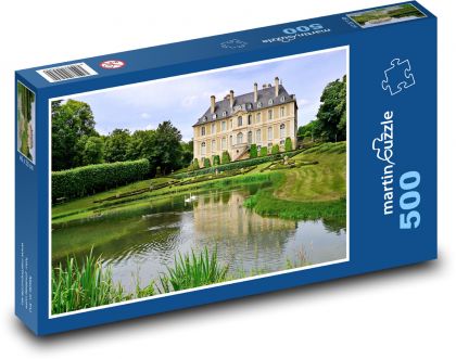 rural settlement - Puzzle of 500 pieces, size 46x30 cm 