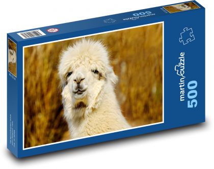 Alpaka - Puzzle 500 elementów, rozmiar 46x30 cm