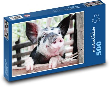 Schwein - Puzzle - 500 Teile