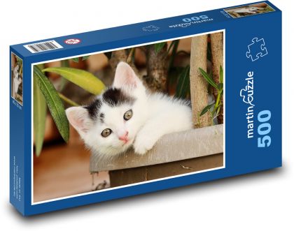 Kot - kotek - Puzzle 500 elementów, rozmiar 46x30 cm