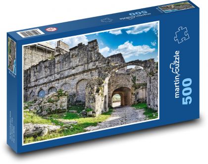 Historické město - puzzle 500 dílků