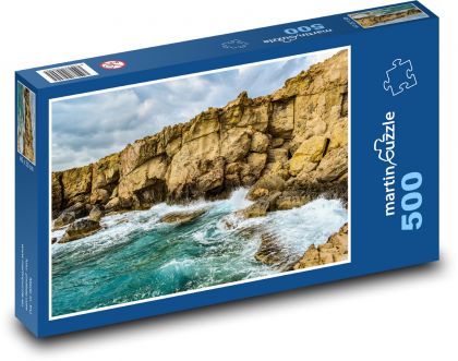 Stürmische Küste - Zypern - Puzzle - 500 Teile