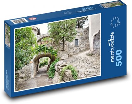 Středověký dům - puzzle 500 dílků