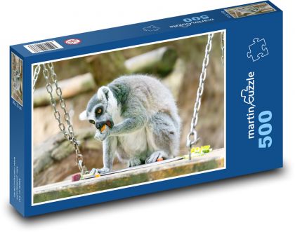 Lemur - Puzzle of 500 pieces, size 46x30 cm 