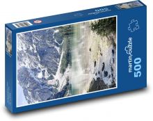 Řeka - Dolomity Puzzle 500 dílků - 46 x 30 cm