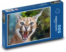 Mačka s dlhou bradou Puzzle 500 dielikov - 46 x 30 cm 