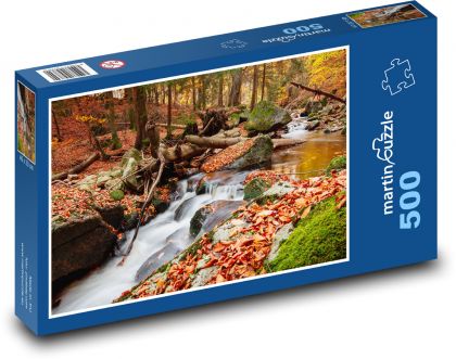 Flusstal im Herbst - Puzzle - 500 Teile