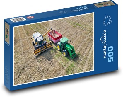 Traktor und Mähdrescher - Puzzle - 500 Teile