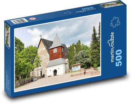 Finlandia - Kościół - Puzzle 500 elementów, rozmiar 46x30 cm