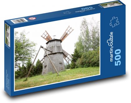 Alte Windmühle - Puzzle - 500 Teile
