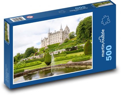 Hrad - Dunrobin - puzzle 500 dílků