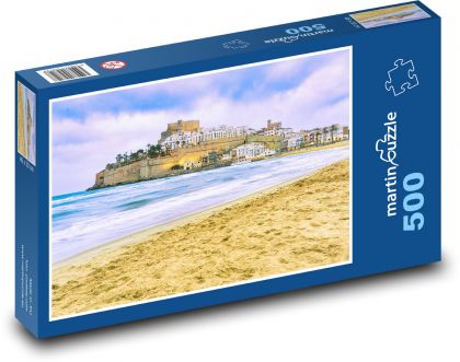 Španělsko - Peniscola - puzzle 500 dílků