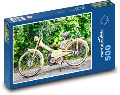 Starý moped - Puzzle 500 dielikov, rozmer 46x30 cm 