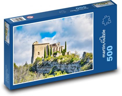 Church, bell tower - Puzzle of 500 pieces, size 46x30 cm 