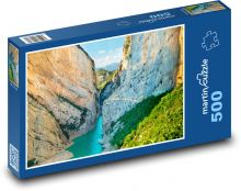 Španělsko - Congost de Mont Puzzle 500 - 46x30 cm