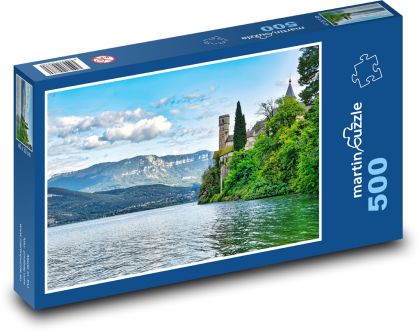 Frankreich - Lake Bourget - Puzzle - 500 Teile