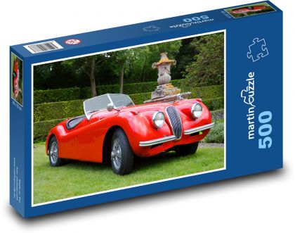 Samochód - składany - Puzzle 500 elementów, rozmiar 46x30 cm