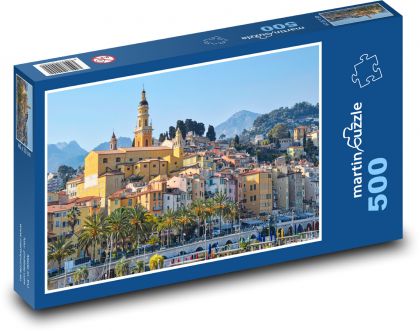 France - Menton - Puzzle of 500 pieces, size 46x30 cm 