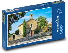 Francie - kaple, architektura Puzzle 500 - 46x30 cm