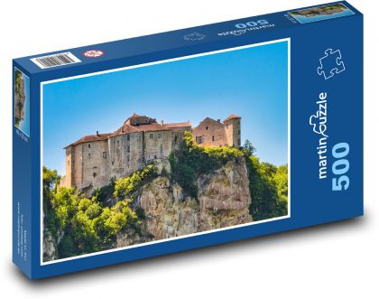 Chateau on the Rock - Puzzle of 500 pieces, size 46x30 cm 