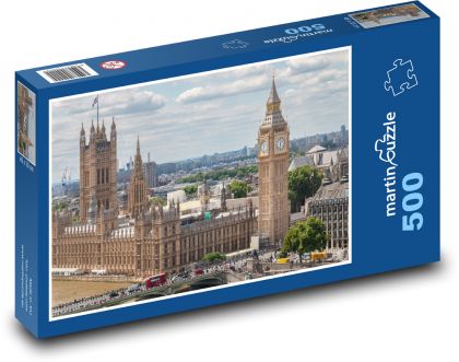 England - London - Puzzle of 500 pieces, size 46x30 cm 
