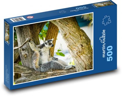 Lemur - zvíře - puzzle 500 dílků