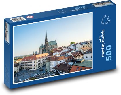 Slovenská republika - Brno - Puzzle 500 dielikov, rozmer 46x30 cm 