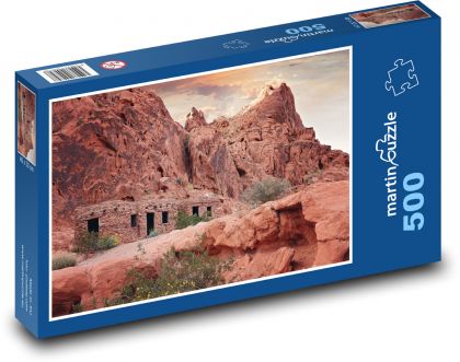 Red Rocks - Las Vegas - Puzzle - 500 Teile