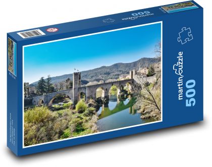 Stredoveký most - Puzzle 500 dielikov, rozmer 46x30 cm 