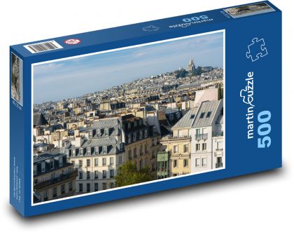 France - Paris - Puzzle of 500 pieces, size 46x30 cm 